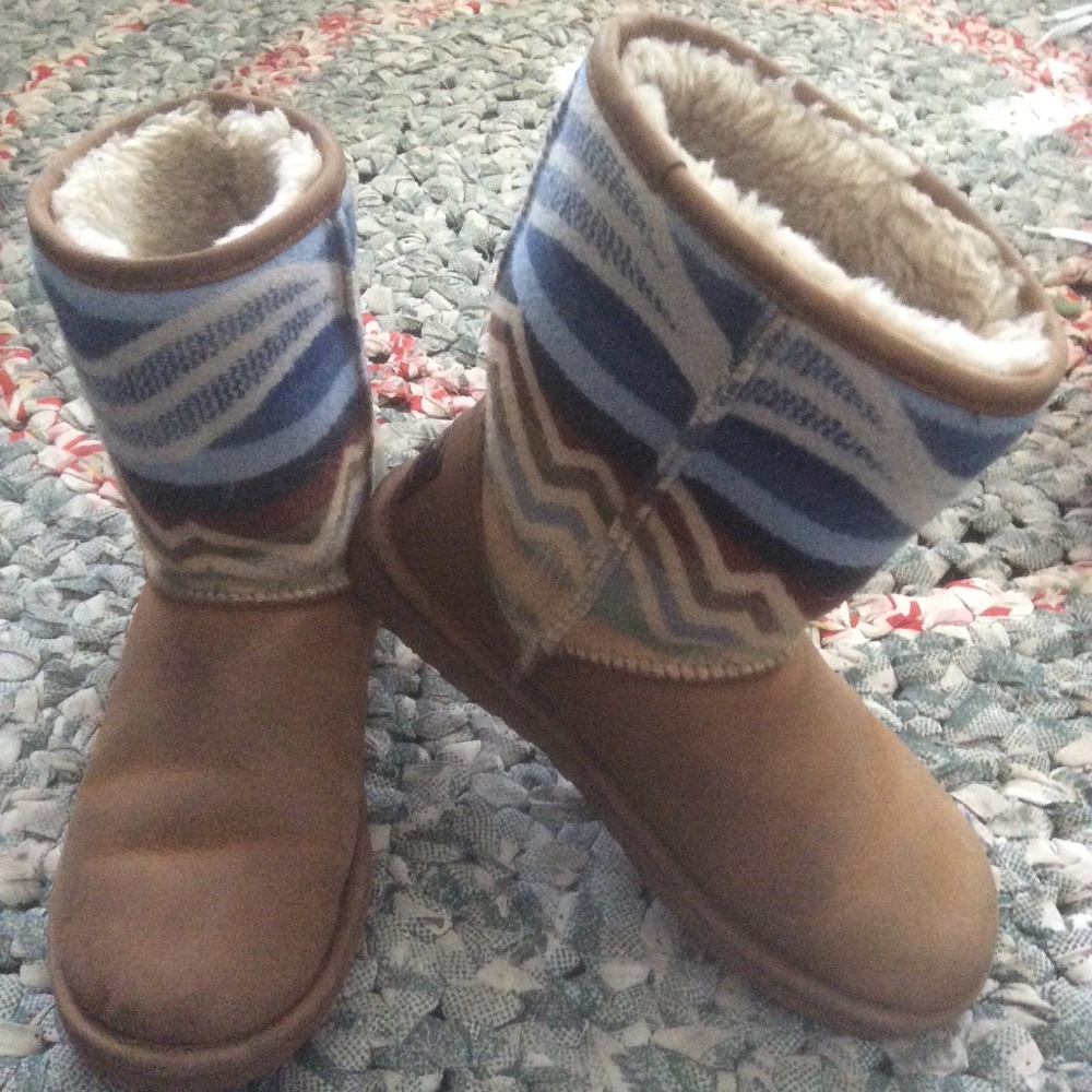 Ugg Australia Classic Short Boots Pendleton size 6